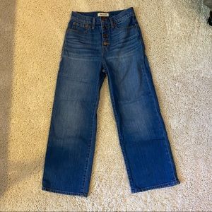 Madewell Wide Leg Jeans